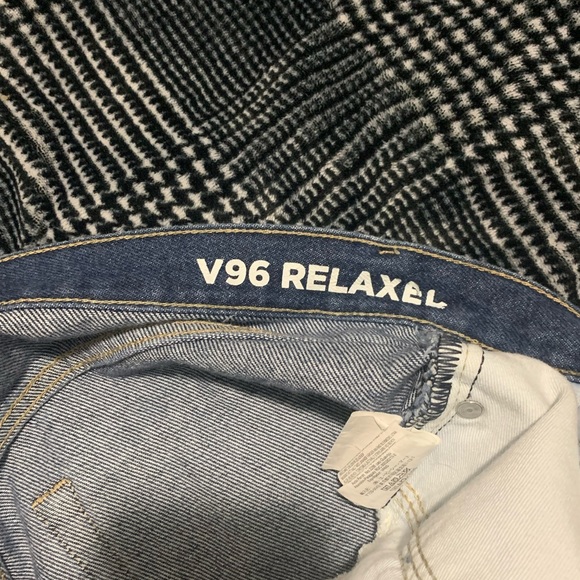 Vans V96 Relaxed Fit Jeans Dark denim size 33x32 - Picture 4 of 5